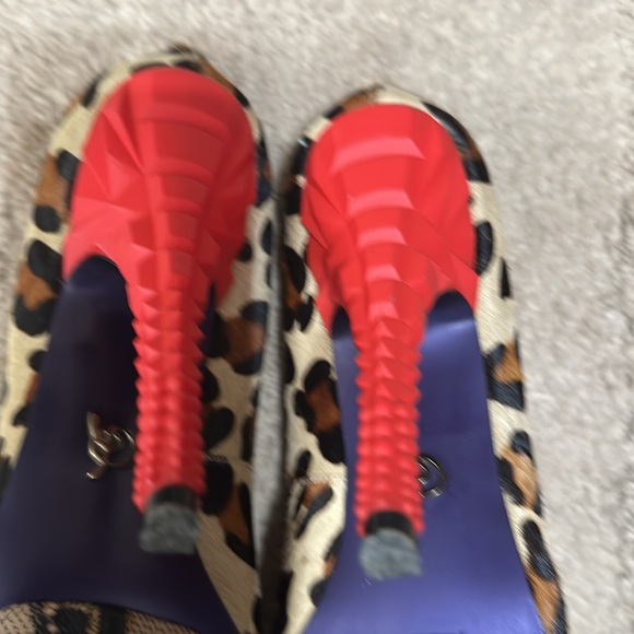 Rachel Roy Animal Print Fur Heel - Picture 6 of 10